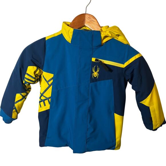 Spyder Challenger Jacket Boys Size 4 Winter Snow Ski Snowboarding Room to Grow